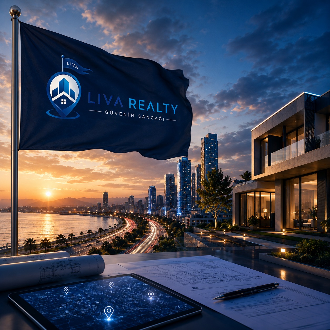 Liva Realty resmi logo